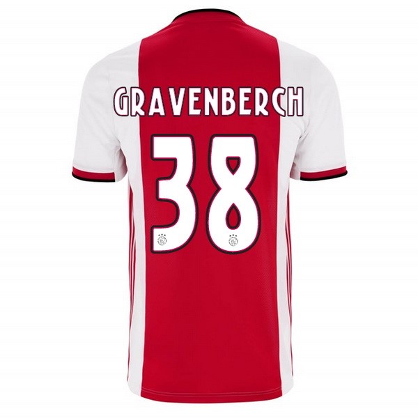 Camiseta Ajax 1ª Gravenberch 2019/20 Rojo